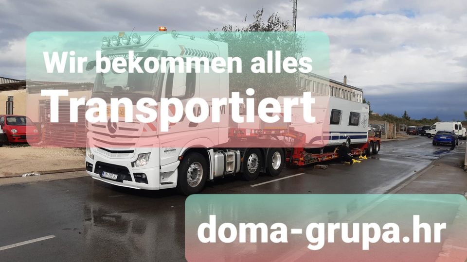 Kroatien Transporte aus ganz Deutschland in Neu-Isenburg