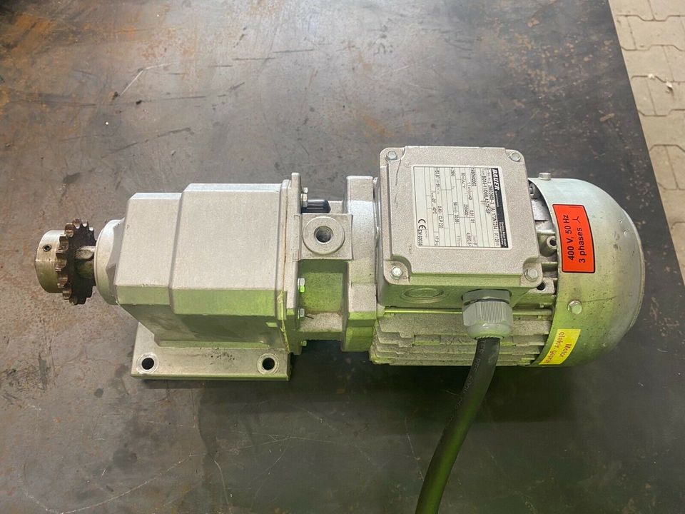 Elektromotor, S1, Getriebemotor, 1,1KW, 97 UPM, Brennholz, in Fulda