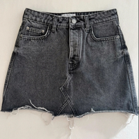 Grauer Bershka Jeansrock Rheinland-Pfalz - Idar-Oberstein Vorschau
