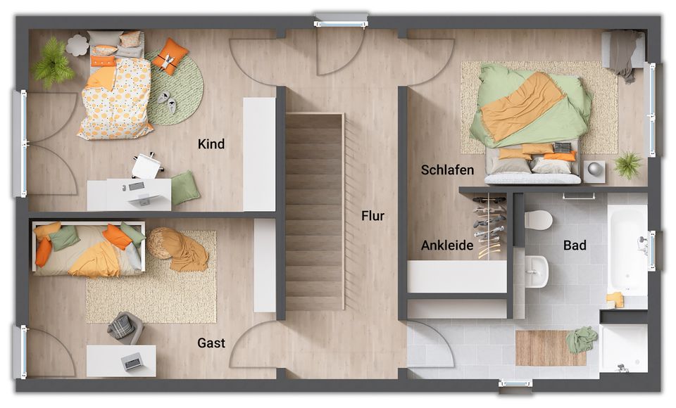 Neues Einfamilienhaus in Alt-Drewitz mit kleinem Grundstück in Potsdam