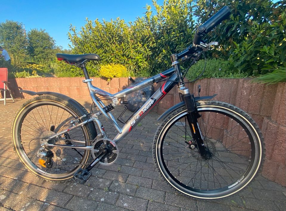 26er Mountainbike S’Coach mit Shimano-Bremse & Full Suspension in Northeim