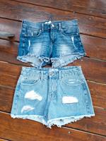 2 Jeansshorts in Größe 34 Hessen - Bad Zwesten Vorschau