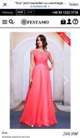 Kleid schick Hochzeit Abendkleid Festamo lang apricot 38 M Neu Bayern - Pilsting Vorschau