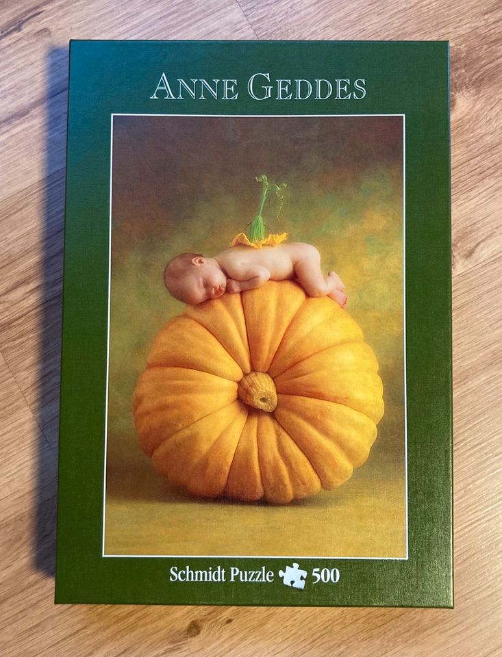 Puzzle "ANNE GEDDES - KÜRBISBLÜTE" 500 Teile in Roßtal