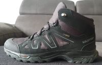 Salomon Wandern Schuhe Stiefel goretex mid / schwarz / Größe 45 München - Maxvorstadt Vorschau