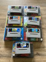 SNES Spiel - Super Mario verschiedene Versionen Hessen - Neuhof Vorschau