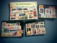 83 Sammlermarken Eisenbahn u. a. Sonder Briefmarken gestempelt Schleswig-Holstein - Nortorf Vorschau