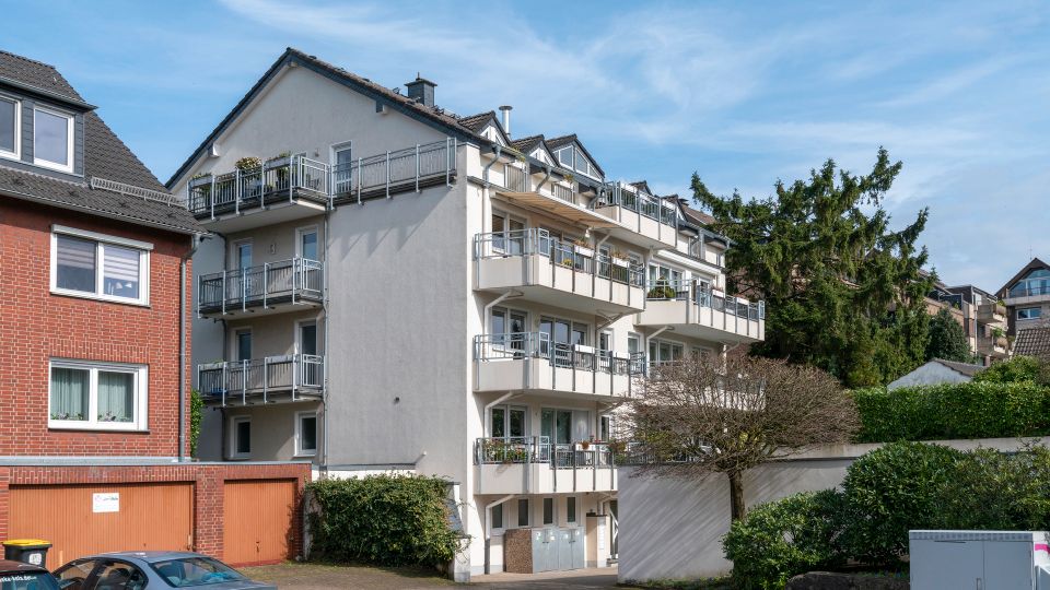 Über den Dächern des Hingberg in Mülheim (Ruhr)