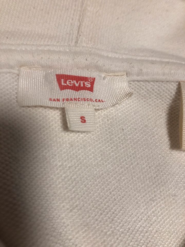 Levi’s hoodie kurze Form Gr S weiß in Großenkneten