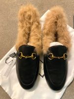 Gucci Loafer Mokassins Slipper Mules Echtleder Fell Düsseldorf - Oberbilk Vorschau