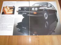 NEU! Prospekt Alfa Romeo Alfasud 1.3 Ti 1.5 Ti, 1980, SammlAuflös Bayern - Karlsfeld Vorschau