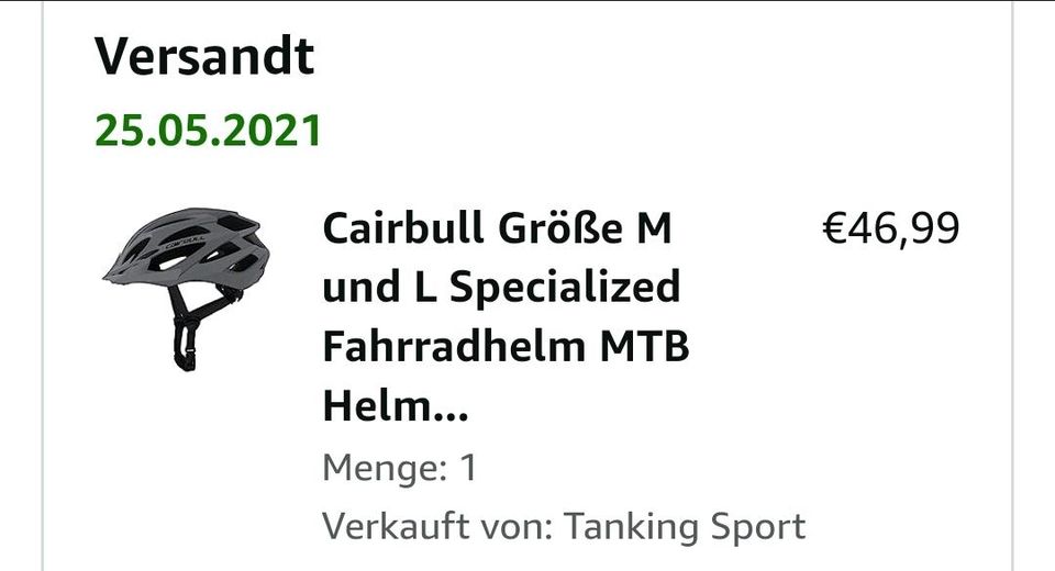 Cairbull Fahrradhelm MTB M/L 55-61cm in Beckdorf