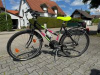 Mountainbike 26 Zoll - Selle Pyrenees SMP neon 90er Bayern - Forstinning Vorschau