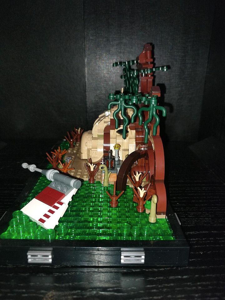 Lego Star wars Diorama Yoda Hütte 75330 in Hamburg