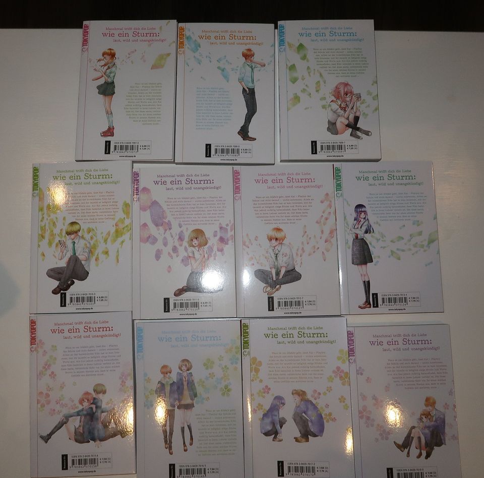 Manga Hatsu Haru 1-7, 9-12 von Shizuki Fujisawa in Mönchberg