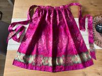 Dirndlschürze Wenger Gr. 36 / S Länge 68cm Pink Lila Grün Muster Bayern - Coburg Vorschau