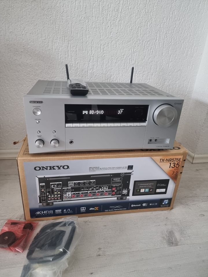 Onkyo TX NR575E 7.2-Kanal AV-Receiver HDMI USB Internet Radio in Neuss
