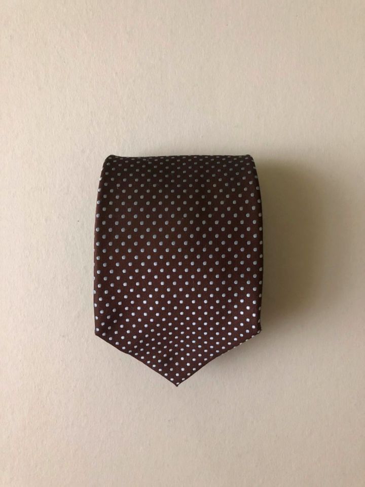 Pierre Cardin Luxus Krawatte Schlips Hand made Braun TOP Zustand in Wiesbaden