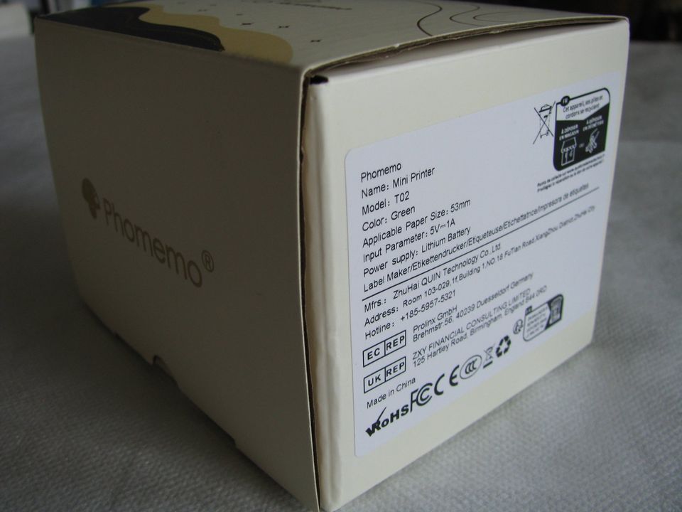 Phomemo Mini Drucker T02, Fotodrucker für Tablet - reserviert in Dresden