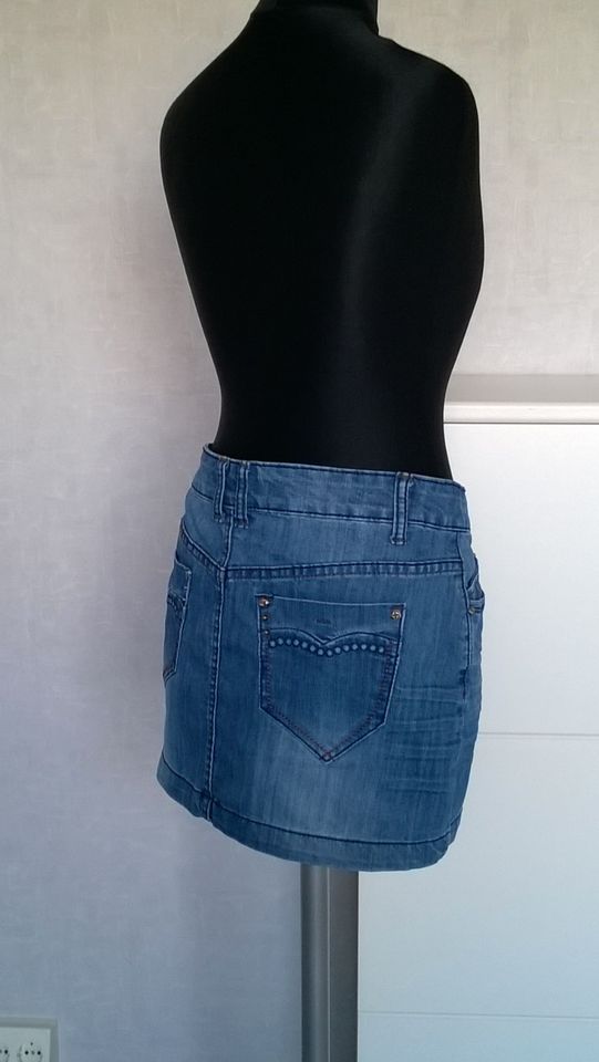 Jeansrock Minirock Rock Skirt Denim blau Gr. 36/38 Onado Jeans in Berlin