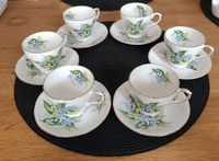 Royal Winchester, English Bone China, 6 kl. Kaffeetassen mit UT Schleswig-Holstein - Flensburg Vorschau