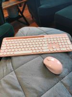 Tastatur mit Maus in Rosa Kiel - Elmschenhagen-Nord Vorschau