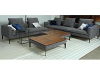 DESIGN ECKSOFA WOHNZIMMER COUCH HOCHWERTIG POLSTERUNG HOLZ METALL München - Allach-Untermenzing Vorschau