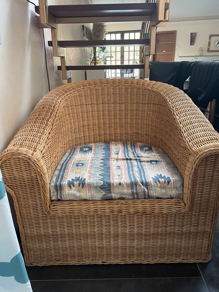 Vintage Rattan Sessel in Köln