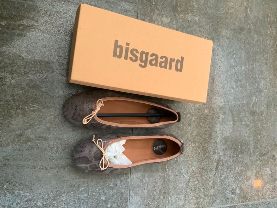 Bisgaard Ballerina, Phyton Brown, Gr. 37, neu in Essen