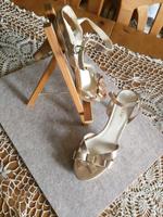 Geox Sandaletten high heels,40,Echtleder gold festlich Kiel - Hassee-Vieburg Vorschau