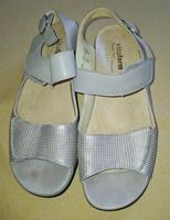 VITAFORM Sandalette echt Leder, taupe, Gr. 38 Dresden - Pieschen Vorschau