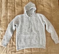STRICK-KAPUZEN-PULLI ❤️ ITALIENISCHE MODE M/L GRAU MELIERT NEU! Bayern - Pegnitz Vorschau