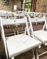 Stühle Klappstühle für Hochzeit Trauung Taufe Feier Mieten Saarland - Riegelsberg Vorschau
