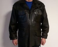 Lederjacke - Herren XL - Schwarz Baden-Württemberg - Essingen Vorschau