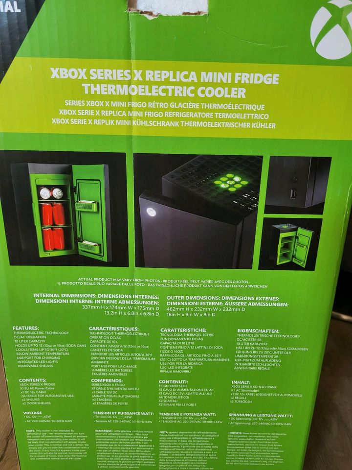 Xbox Series X Mini Kühlschrank TOP in Wassenberg