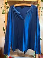 Marineblaue / Blaue Bluse, Comma, Größe 42 Bayern - Schierling Vorschau