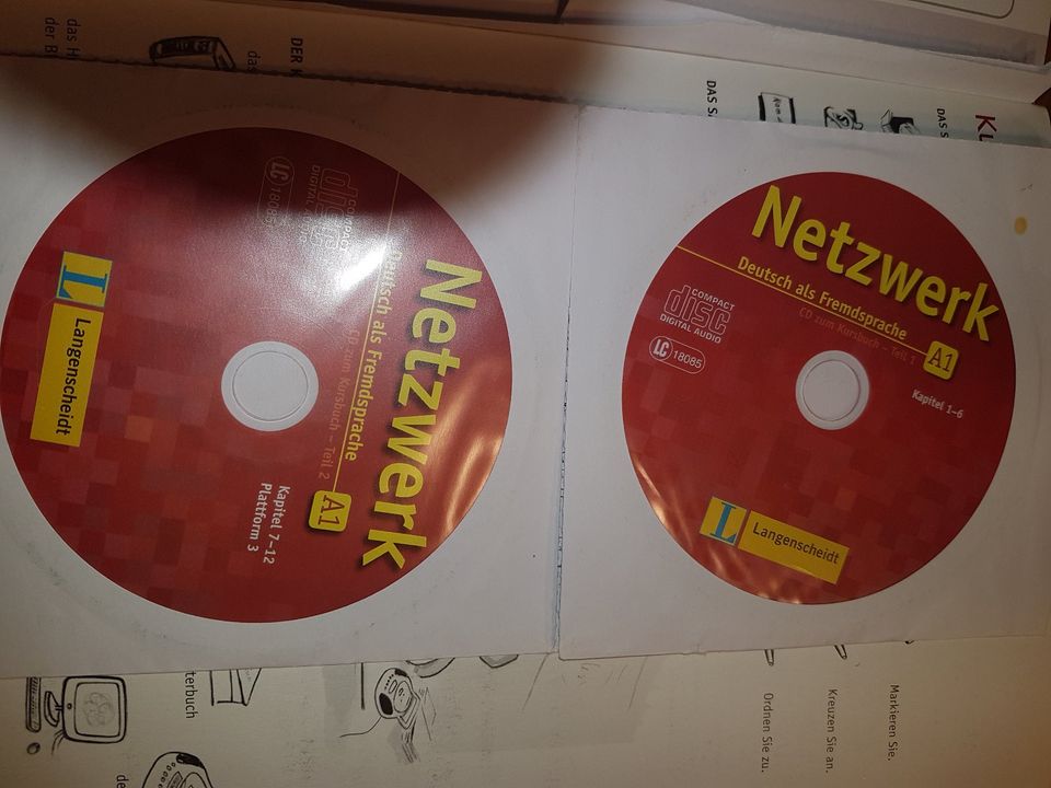 Netzwerk Deutsch als Fremdsprache Kursbuch A1 mit Audio CDs in Teisendorf