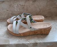 Crocs Pantoletten Sandaletten Wedges Keilabsatz 39 ~ W9 ♥️ Top ♥️ Bayern - Gochsheim Vorschau