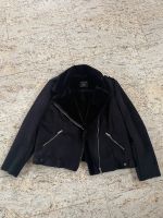 Bikerjacke aus Velourslederimitat Gr. 44 Bayern - Poing Vorschau