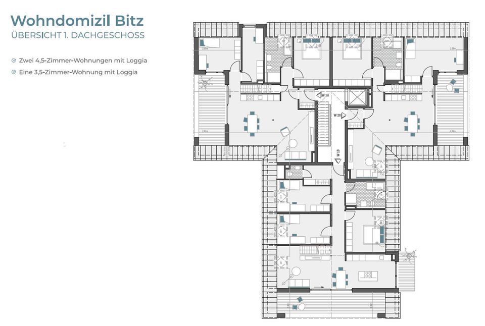 Maisonette Wohnung mit offener Galerie - 4,5 Zimmer zum Wohlfühlen! in Bitz