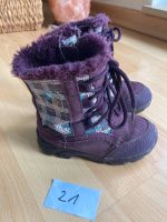 Stiefel / Winterschuhe Größe 21 gefüttert Mädchen Sachsen - Meißen Vorschau