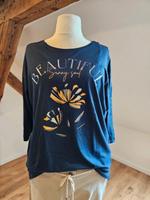 3/4 Arm Shirt Gr. 50 / 52 blau senfgelb Gina neu Brandenburg - Spremberg Vorschau