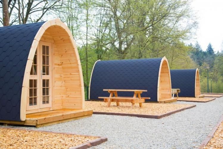 Camping Pod Campingplatz Zelt Mobil Heim Haus Wohnwagen in Stein-Bockenheim