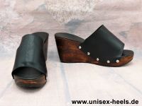 5315 unisex-heels; neue high heels gr. 46 weit; echtholz! Hessen - Limeshain Vorschau