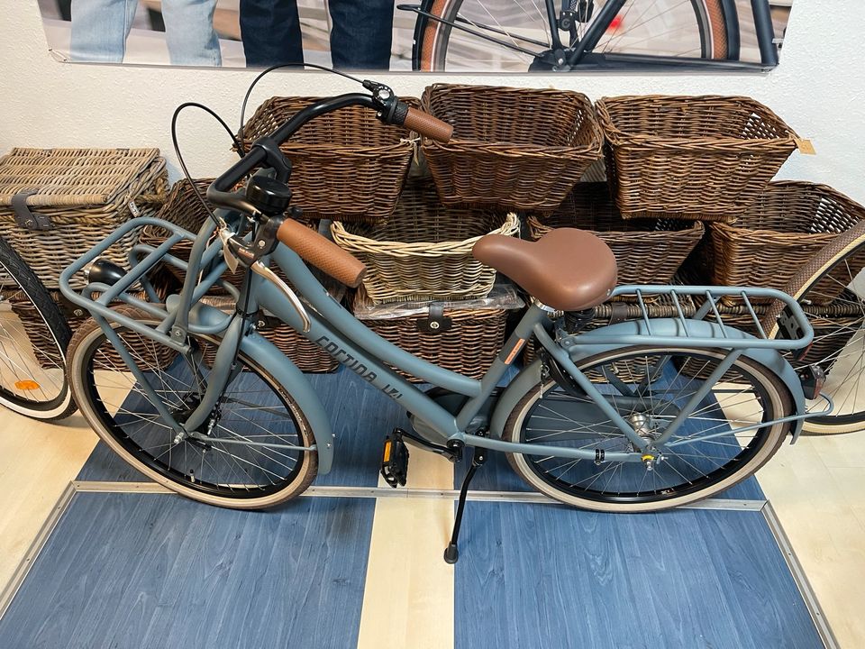 CORTINA U4 Hollandfahrrad Mädchen Fahrrad Kinderfahrrad 24 Zoll in Mönchengladbach