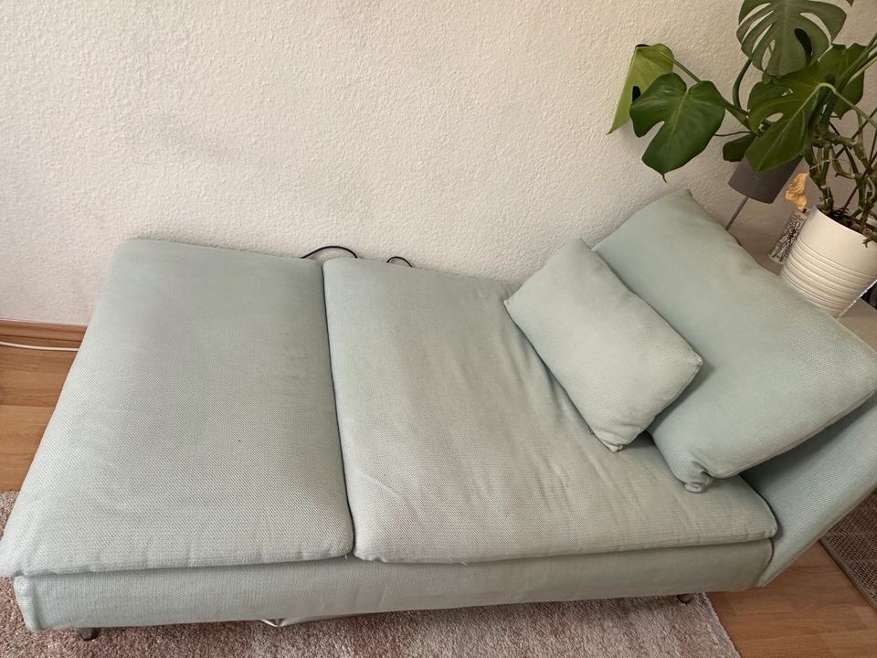 Ikea Soederhamn Recamiere, Sofa, Couch grün in Rostock