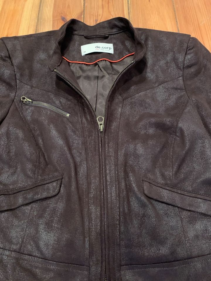 Lederjacke veloursleder Esprit de.Corp urban casual Biker Style in Berlin