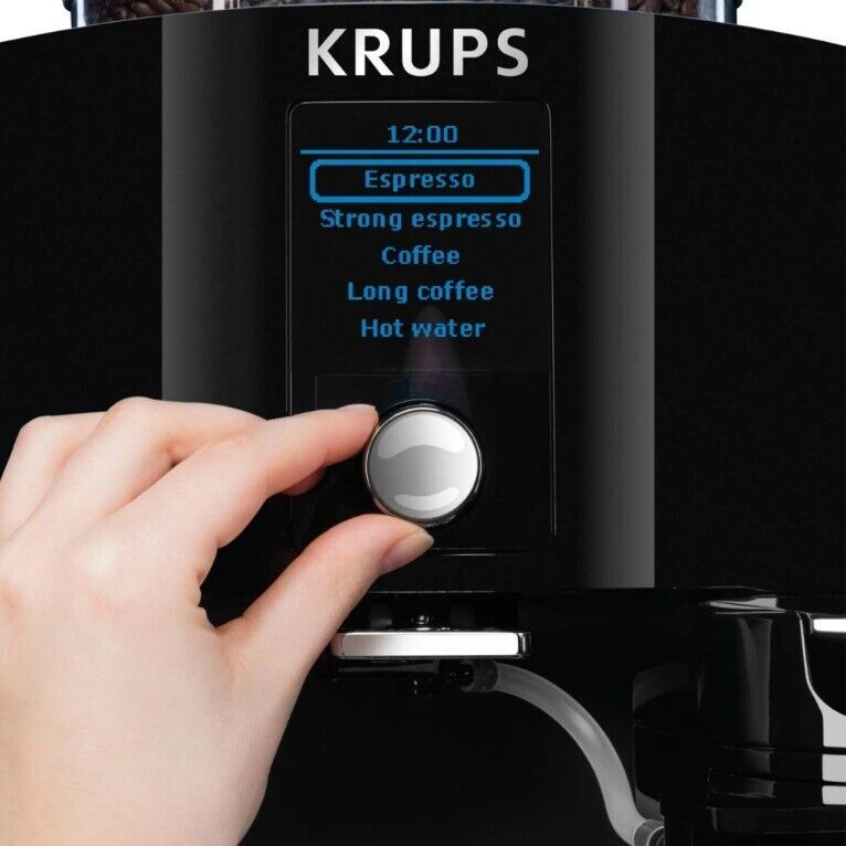 Krups Kaffee Vollautomat EA8298 Milchbehälter 15 bar Brühgruppe aus Metall in Dornum