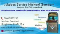 Jukebox Musikbox telefonische Reparaturhilfe aller Hersteller Hessen - Bad Soden-Salmünster Vorschau
