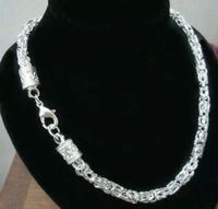 Halskette Königskette 925 Sterling Silber plattiert Damen Herren Hessen - Bebra Vorschau